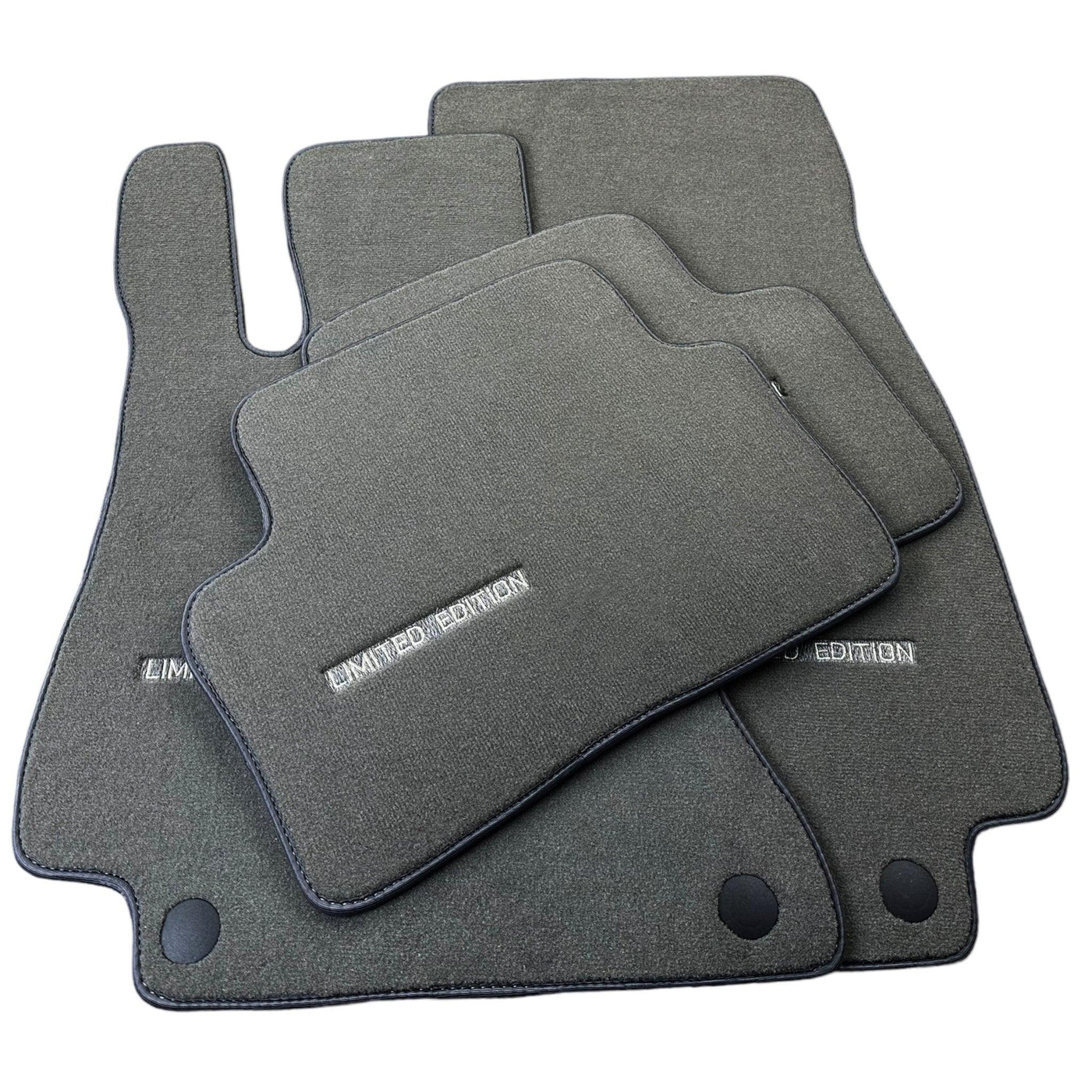 Gray Floor Mats For Mercedes Benz E-Class A207 Convertible Facelift (2013-2017) | Limited Edition - AutoWin