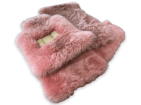 Pink Sheepskin Floor Mats For Rolls Royce Wraith 2013–2023 Er56 Design - AutoWin