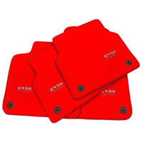 Red Floor Mats for Audi A3 - 5-door Sportback Hybrid (2021 - 2024) | ER56 Design - AutoWin