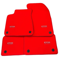 Red Floor Mats for Audi A3 - Convertible (2008-2013) | ER56 Design - AutoWin