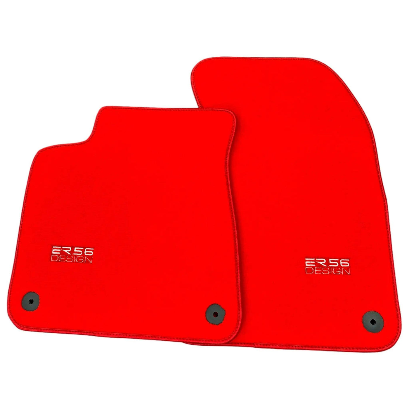 Red Floor Mats for Audi A4 - B5 Avant (1996 - 1999) | ER56 Design - AutoWin