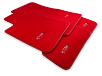 Red Floor Mats For BMW 3 Series E92 LCI - ER56 Design Brand - AutoWin