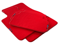 Red Floor Mats For BMW X3 Series F25 With M Package - AutoWin