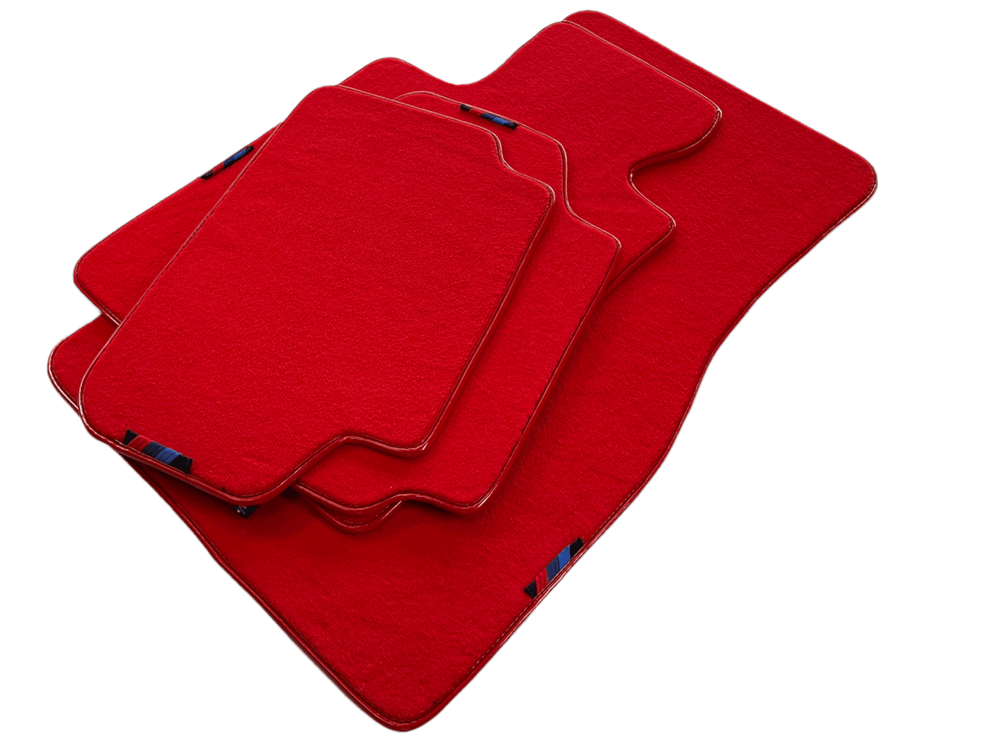 Red Floor Mats For BMW X4 Series G02 WITH M Package - AutoWin