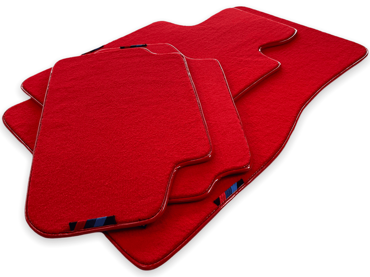 Red Mats For BMW 3 Series F31 5-doors Wagon With M Package AutoWin Brand - AutoWin