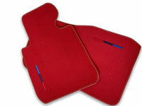 Red Mats For BMW 4 Series G22 Coupe With M Package - AutoWin