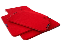 Red Mats For BMW 5 Series F11 5-doors Wagon With M Package AutoWin Brand - AutoWin