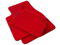Red Mats For BMW M2 G87 With M Package AutoWin Brand - AutoWin