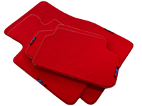 Red Mats For BMW M6 F12 Convertible With M Package AutoWin Brand - AutoWin