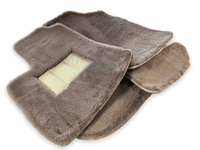 Sheepskin Floor Mats For Bentley Continental GT (2003–2011) Er56 Design - AutoWin