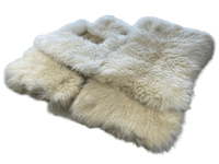 White Sheepskin Floor Mats For Rolls Royce Shadow 1965-1977 Er56 Design Brand - AutoWin