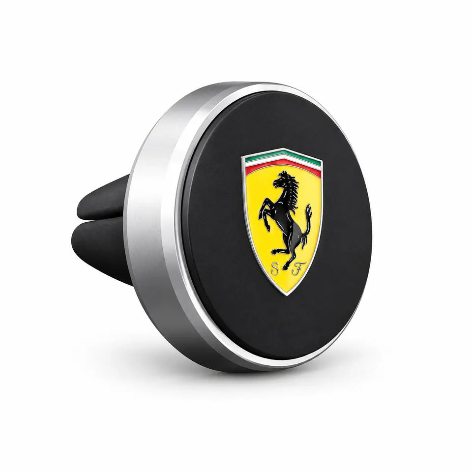 Black Ferrari air vent phone mount